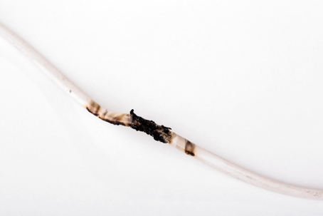 burnt wire